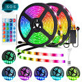 4 Colors 16 Feet Rgb Led Strip Light Colour Changing Mood Lighting - Rgb Led Strip Light. 