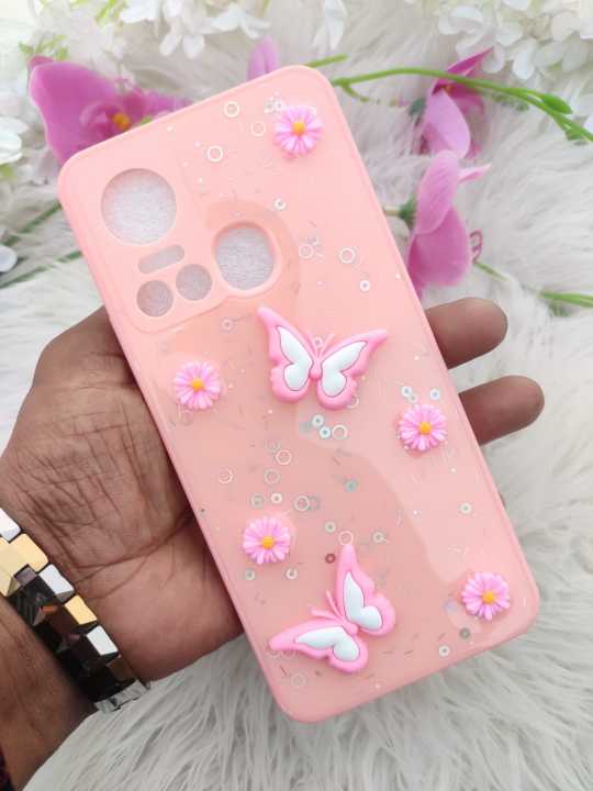 New%20ladies%20back%20cover%20For%20Itel%20Vision%205%20/%20ITel%20S18%204g%20-%20butterfly%20phone%20case%20-%20Image%202