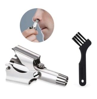 Stainless Steel Manual Nose Trimmer for men