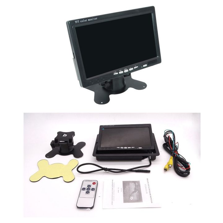 Mini%20TV%207%20Inch%20HD%20Monitor%20800X480%20Portable%20Car%20LCD%20Screens%20on%20DVD/CMMB%20Two%20Input%20for%20Passenger%20Cars%20Trucks%20-%20Image%209