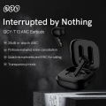 QCY T13 ANC TWS Bluetooth 5.3 Earbuds 4 Microphones ENC Calling 68ms Low Latency.