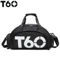 T60 printing multi-function backpack travel bag gym backpack duffel bag with dry and wet separation pockets ONE Sports Gym and Travel Backpack Bag Portable Travel Yoga Swimming Fitness Bag.