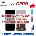 LCD No Frame For OPPO Realme C21Y C25Y RMX3261 Display Touch Screen Digitizer Assembly Replacement Parts. 