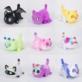 Soft Meemeow Stuffed Donut Cat Plushes Aphmau Meows Cat Plush Toy Kawaii French Fry Cheeseburger Food Plush Doll Christmas Gifts. 
