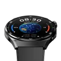 QCY GT2 Smart Watch 1.43inch AMOLED Display Zinc Alloy Watch Frame Bluetooth Calling Playback 24 Hours Rate & Sleep Monitor100+ Sports Modes Smartwatch for Men and Women. 