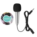 Stereo Mic for Phone Asmr Microphone KTV Microphone Handheld Portable Instrument Microphone Tiny Microphone. 