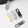 5 Pcs Metal Zipper Pull Replacement Detachable Zipper Slider Pull Tab Repair Kit for Clothing Jacket Diy Craft Sewing Zip Head Huiye. 