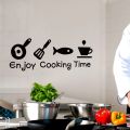 Kitchen Wall Sticker Restaurant Kitchen Cooktop Background Home Decoration Wallpaper Creative Pattern Stickers. 