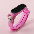 Kids Waterproof Touch Screen LED Silicone Digital Girls and Boys Wrist Sports Baby Watch with Cute Cartoon. 