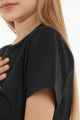 Pack of 2 Pcs Girls Basic Round Neck Cotton T-Shirt From Levin.