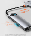 BASEUS Metal Gleam Series 8-in-1 Multifunctional Type-C HUB Docking Station. 