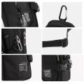 weixier Men's Casual Mini Shoulder Bags Crossbody Cross Messenger Sling Bag Travel Sports Tote Pack Handbag On Shoulder For Male. 