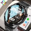 2024 New Huawei Xiaomi Smartwatch Men's AMOLED HD Screen ECG+PPG Bluetooth Talk Smart Watch Men's Sports Fitness.