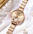 Curren 9068 Luxury Brand Fashion Stainless Steel Wrist Watch For Women-Rose Gold. 