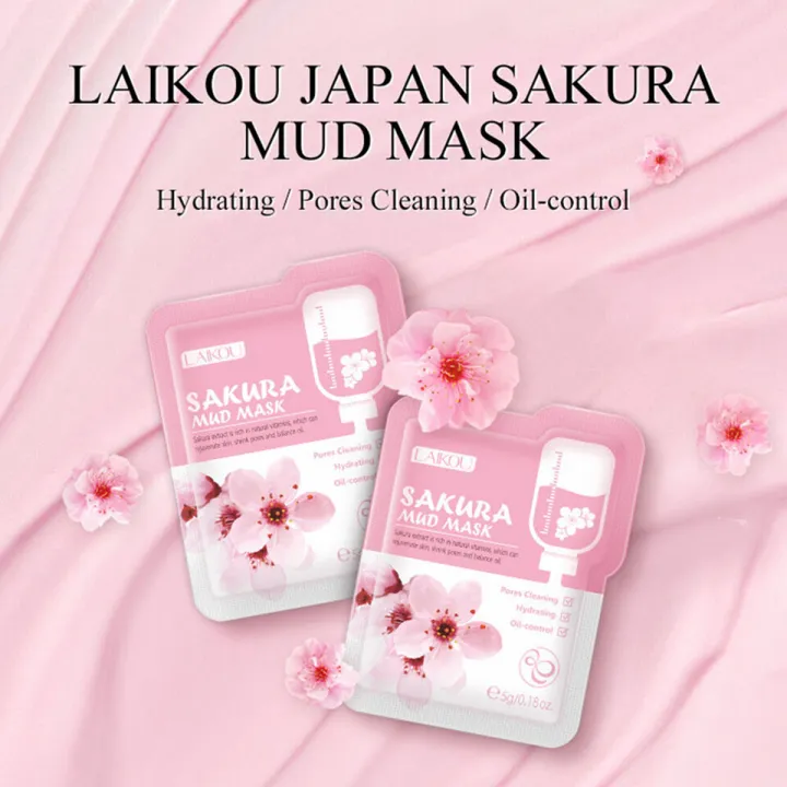 LAIKOU%20Sakura%20Mud%20Mask%20-%205g%20Face%20Mask%20-%20Image%204