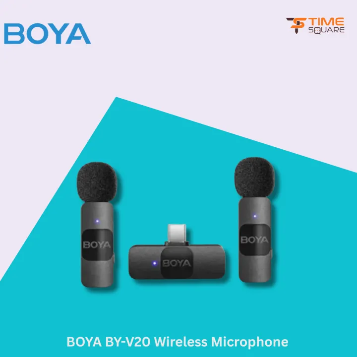 BOYA BY-V20 Wireless Microphone for Type-C Devices | Daraz.com.bd