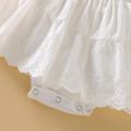 NYT Newborn Infant Baby Girl Sleeveless Solid Lace Dress Romper Clothes Outfits. 