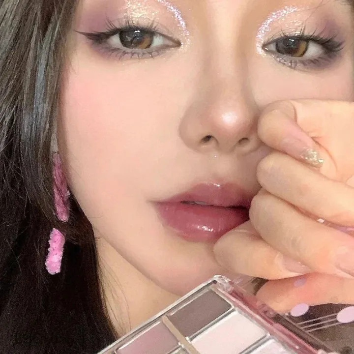 7%20Colors%20Matte%20Eye%20Shadow%20Palette%20Shimmer%20Glitter%20Portable%20Eyeshadow%20Waterproof%20Long-lasting%20Korean%20Charming%20Eye%20Makeup%20Cosmetic%20Abandon%20Abandon%20-%20Image%203
