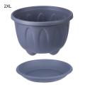 Pot Eco-friendly Office Plastic Flower er Pot. 
