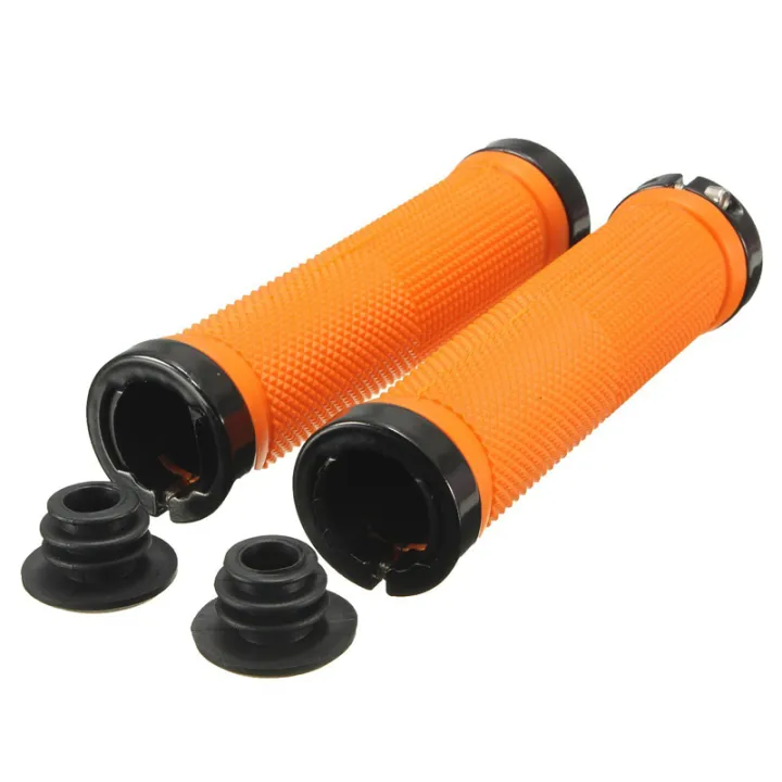 1%20Pair%20Bicycle%20Handle%20Grip%20MTB%20BMX%20Bike%20Handlebar%20Grips%20Orange%20-%20Image%204