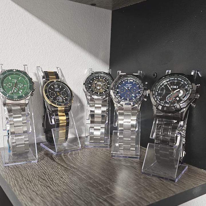 6%20PCS%20Clear%20L-Shaped%20Plastic%20Watch%20Display%20Stands%20%E2%80%93%20Ideal%20for%20Displaying%20Wristwatches%20at%20Home%20or%20in%20Stores.%20-%20Image%204