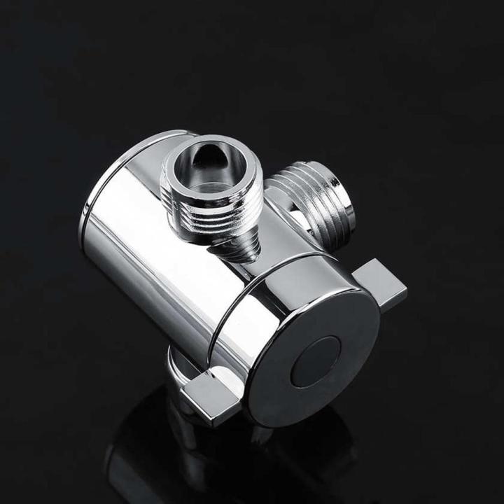 Multifunction 3 Way Valve Toilet Bidet Bathroom Diverter for Shower Arm Mounted