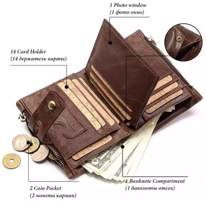 KAVIS%20%20Leather%20Men%20Wallets%20(Money%20bag)Coin%20Zipper%20Mini%20Male%20Purses%20Card%20Holder%20Wallet%20-%20Wallet%20-%20Wallet%20For%20Men%20-%20Image%204