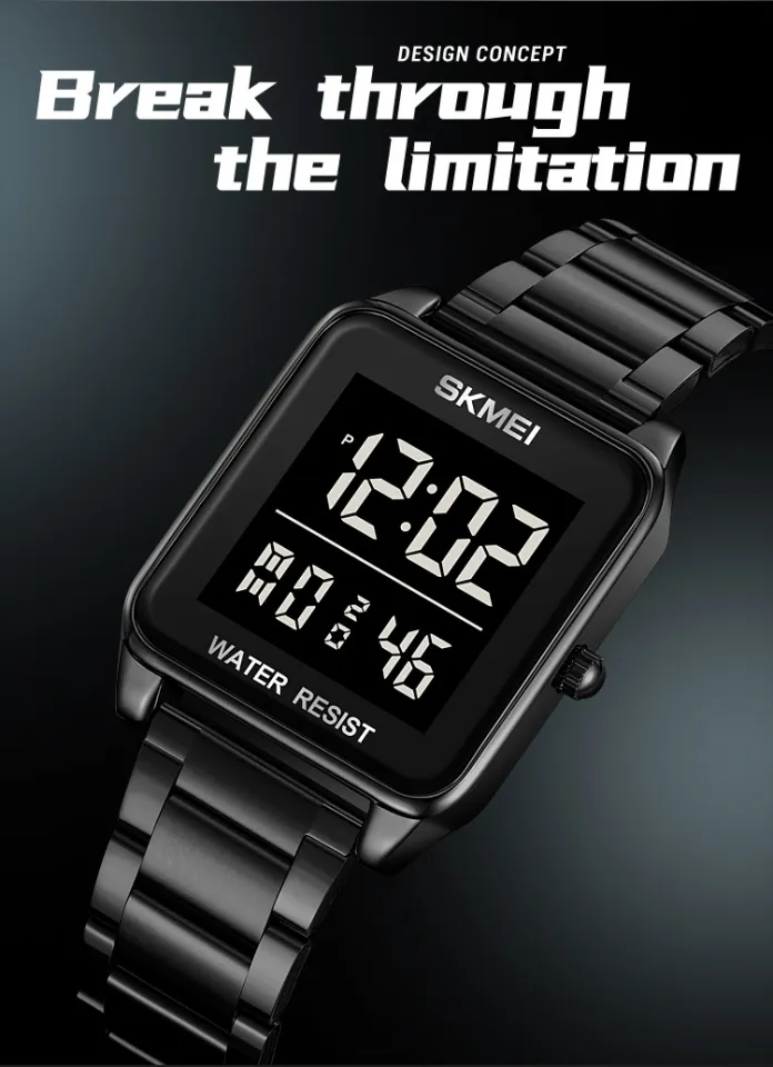 Sanda Men's Watches Sports Military 50 M Waterproof Digital Wrist