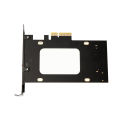 Aihome Transfer Card Extender Adapter Converter U.2 to PCI-E X4 Riser Card 3.0 SFF-8639 to SSD Extension Adapter SSD SATA Card. 