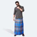 100% Cotton lungi Multicolor. 