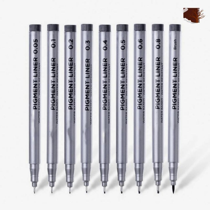 Keep%20Smiling%20Set%20of%209pcs%200.05%20to%200.8%20Drawing%20Pen%20Fine%20Liner%20Set,%20best%20Sketching%20Pens%20for%20Arts%20&%20Craft%20Students%20Pigment%20Liner%20Pigma%20Micron%20Drawing%20Pens%20-%20Image%204