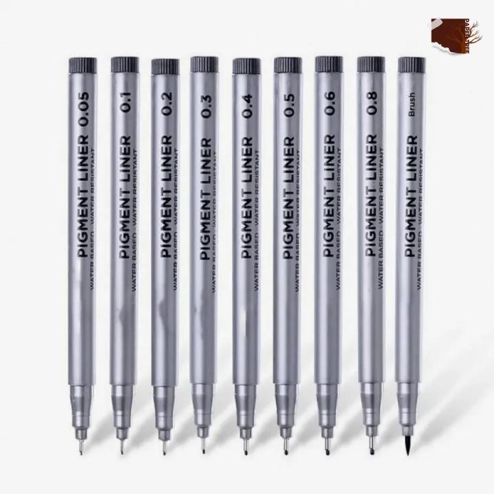 Keep%20Smiling%20Set%20of%209pcs%200.05%20to%200.8%20Drawing%20Pen%20Fine%20Liner%20Set,%20best%20Sketching%20Pens%20for%20Arts%20&%20Craft%20Students%20Pigment%20Liner%20Pigma%20Micron%20Drawing%20Pens%20-%20Image%204