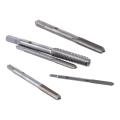 5pcs Durable M3 M4 M5 M6 M8 Hand Threading Tap Set Straight Flutes Metric Thread Screw Taps High Speed Steel Uncoated. 