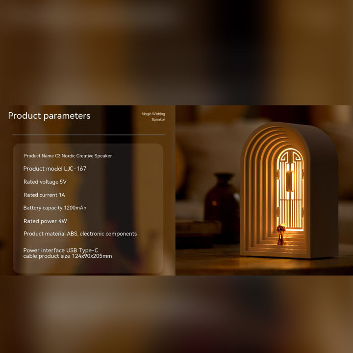 GC%204w%205v%20Bedroom%20Desk%20Lamp%20Adjustable%20Brightness%20Bluetooth-compatible%20Night%20Light%20With%20Memory%20Function%20-%20Image%203