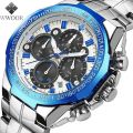 WWOOR /8868 Cross border Hot Selling Seven Needle Men's Sports Steel Belt Quartz Waterproof Watch Wholesale Manufacturer Direct Sales.