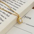 PONYKISS Real 925 Sterling Silver Pearl Irregular Geometry Choker Necklace For Women Classic Fine Jewelry Minimalist Accessories.