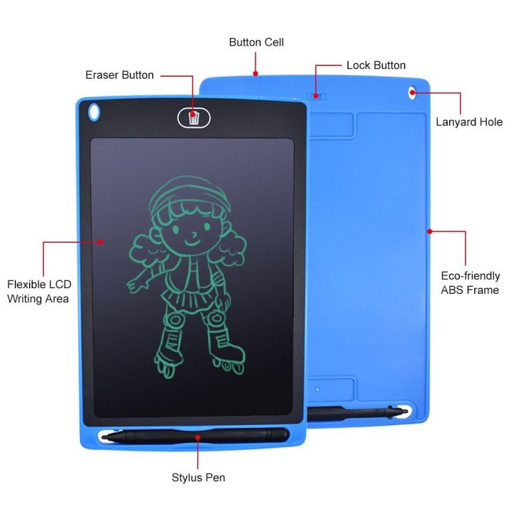 Lcd%20Tablet%20Writing%208.5,10"12"%20Inch%20LCD%20Drawing%20Tablet%20lcd%20electronic%20writing%20pad%20drawing%20board%20for%20children%20-%20Image%203