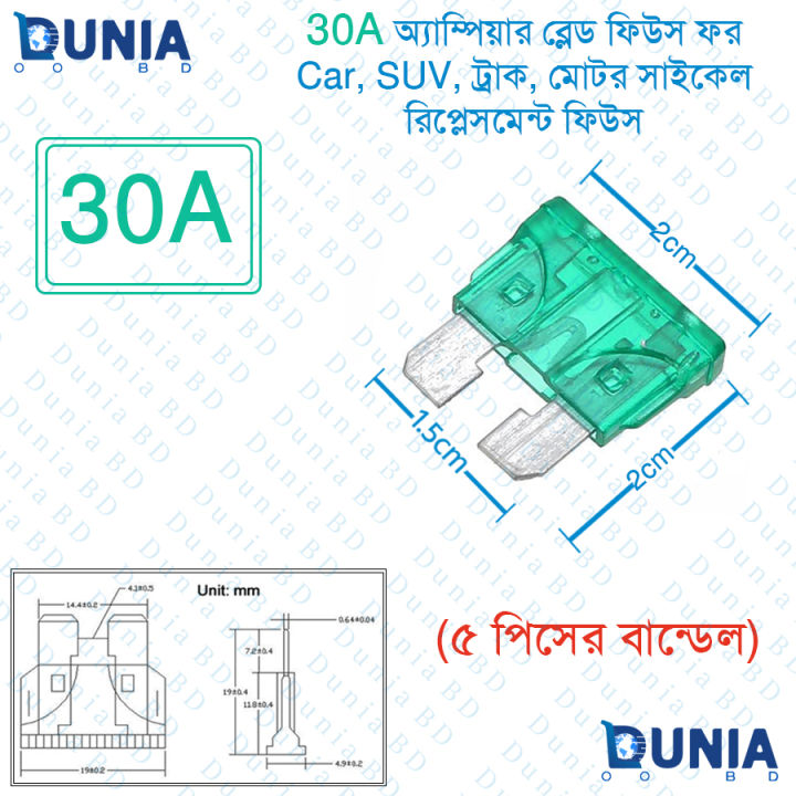 Auto%20Fuse%20Blade%20Fuse%20for%20Car%20Bus%20Truck%20Motorcycle%20Boat%2020A%2025A%2030A%20-%20Image%203
