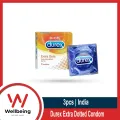 Durex Extra Dotted / Sensation Dotted Condoms For Men | 3pcs Pack. 