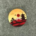 【Alizeker Mall】reflective Rising Sun JDM Mount fuji Japan sticker drift Japan vinyl car retro stickers decals. 