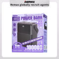 REMAX FP-1 One Lac mAh 27W and 22.5W LED Lamp Fast Charging Power Banks 100,000mAh High Capacity Portable Laptop Power Bank with LED Lighting. 
