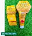 Premium saffron 5 pcs combo set special (Body Cream+Night Cream+Soap+Serum+Facewash). 
