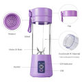 Portable USB Rechargeable Mini Electric Fruit Juicer - Multicolor - Compact and Portable Juicing On-The-Go. 