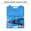 KOGEEK 110Pcs Hand Rivet Nut Tool Riveting Tool Set Rivet Nut Setter Kit with 100pcs Assorted Rivet Nuts 7 Metric Mandrels of/M12 and Molded Carrying Case. 