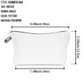 Customized Oil Painting Tears Cloth Cosmetic Bags For Women Gustav Klimt Ladies Fashion Makeup Bag Multifunction Pencil Cases.