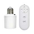 Standard E27 Wireless Remote Control Timer Switch Lamp Holder 110V 220V House Multi Light Switch Baby Room Bedroom Smart Switch.