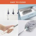 Flexible Duster for Fan Cleaning Mop with 9 feet Long Rod | Spider Web Cleaner Stick | Fan Cleaning Brush | Fan Duster| Dusting Brush for Home Cleaning | Dust Cleaner | Microfiber Duster for Home Cleaning..
