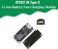 Type-C USB Polymer Ternary Lithium Battery 18650 Quick Charging Module 3A Fast Charging Board-1Pcs. 