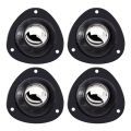 4Pcs/set Durable Self Adhesive Caster Wheel Mini Mute Heavy Duty Moving Furniture Casters 360 Swivel Plastic Rolling Pulley For Furniture.