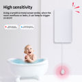 Tuya WiFi Smart Water Leakage Alarm Wireless Water Level Remote Monitor Detector Flood Alert Overflow Security Alarm System. 